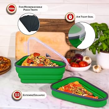 Amazon.com: The Perfect Pizza Pack™ - Reusable Pizza Storage